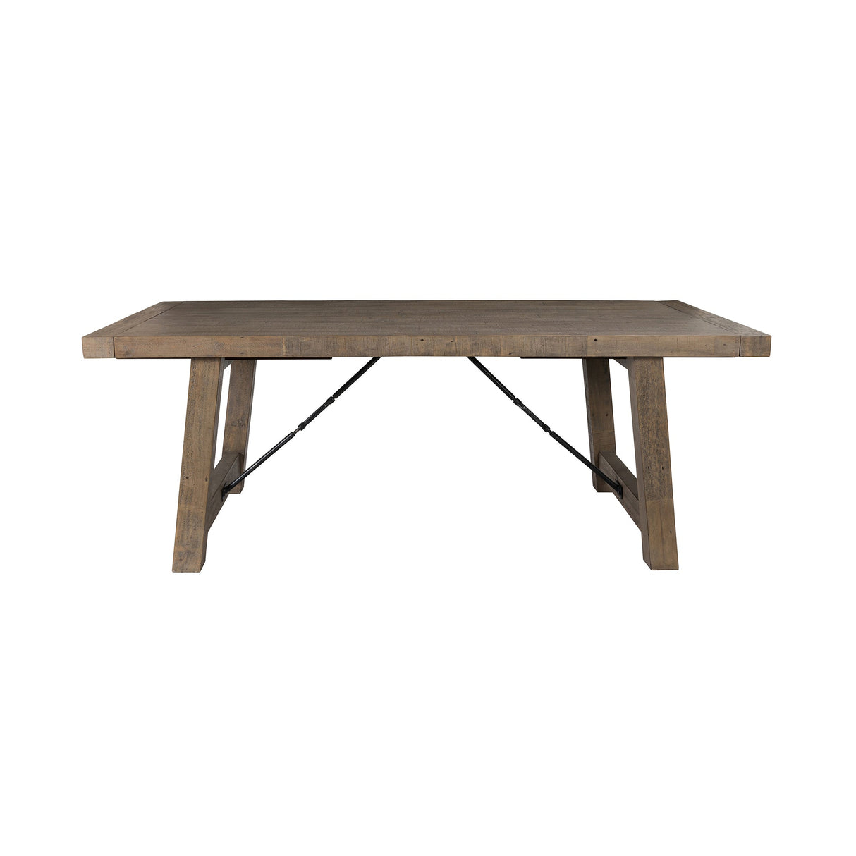 Tuscany Extendable Dining Table - Distressed Brown by Classic Home at Eve Furniture