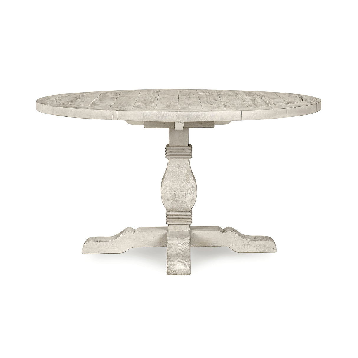 Caleb Dining Table - Distressed Ivory by Classic Home at Eve Furniture