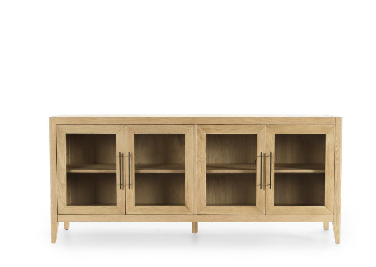 Beechgrove 4 Door Buffet - True Natural by Classic Home at Eve Furniture
