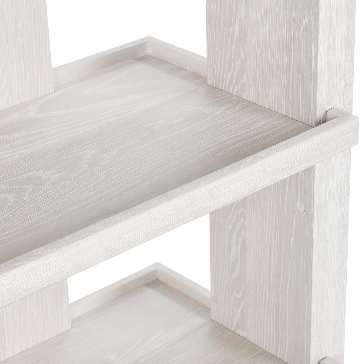 Doku Milk White Bookcase by Classic Home at Eve Furniture