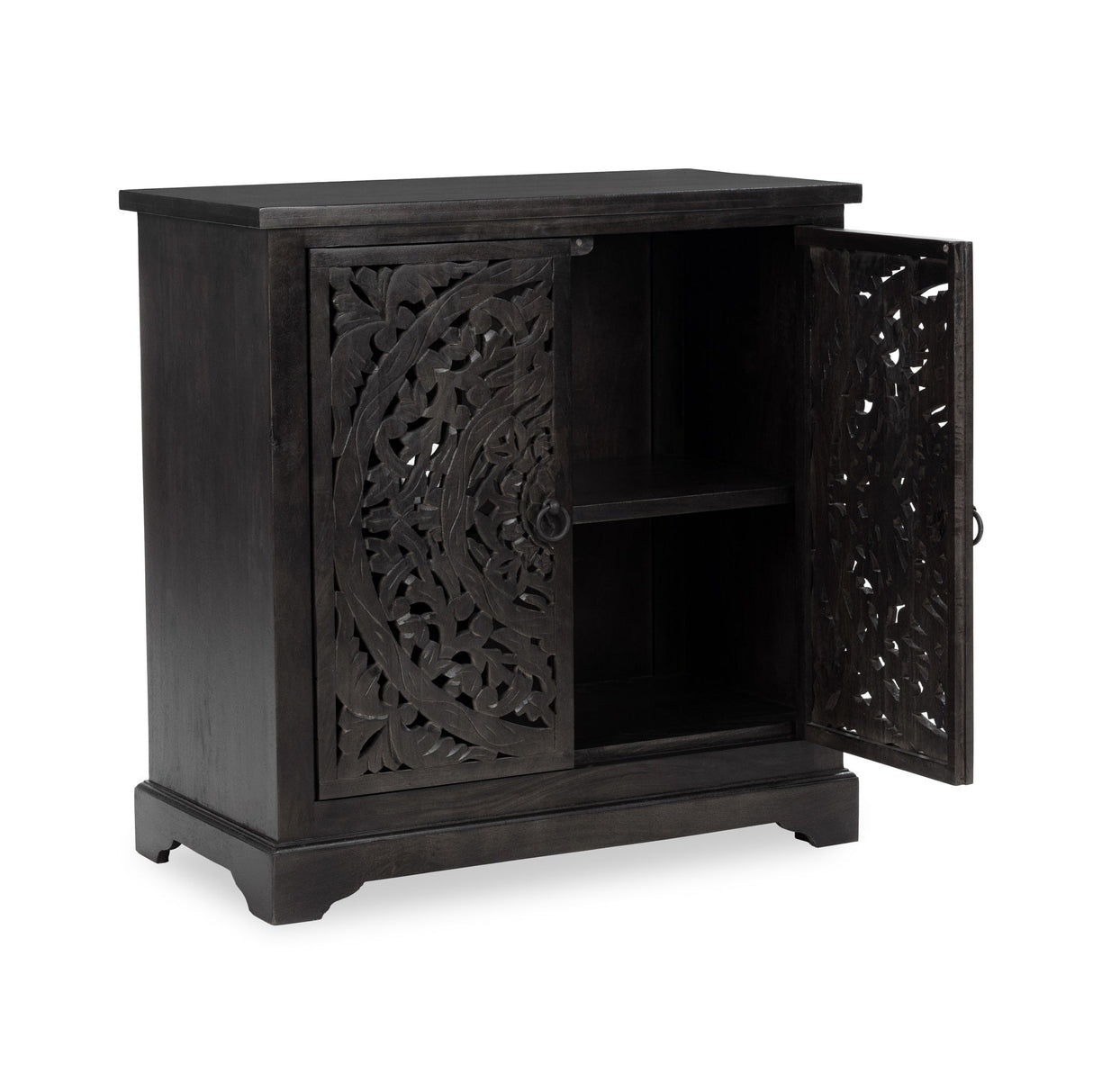 Harmony 2 Door Cabinet - Harvest Walnut by Classic Home at Eve Furniture