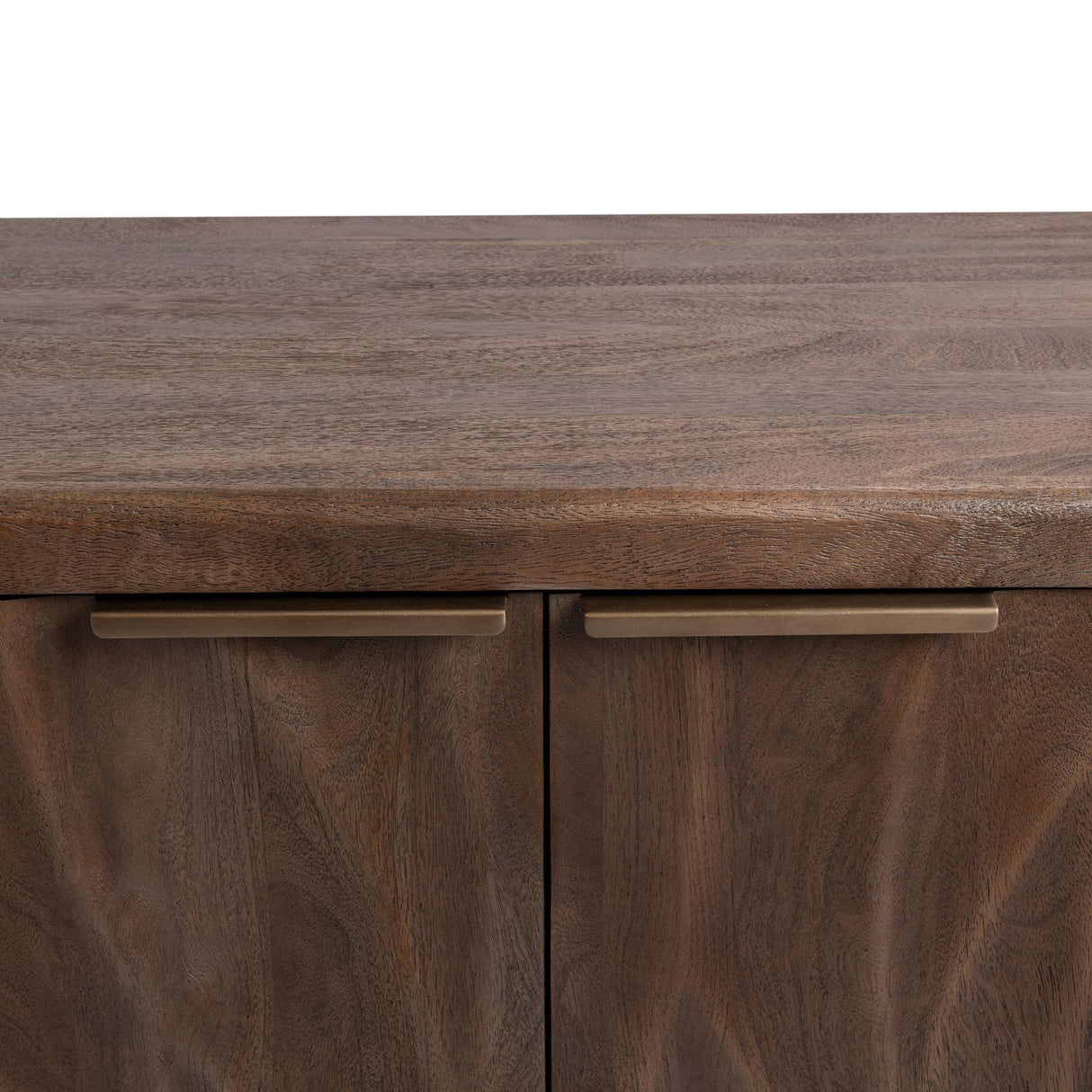 Braxton 4 Door Cabinet - Tundra Brown
