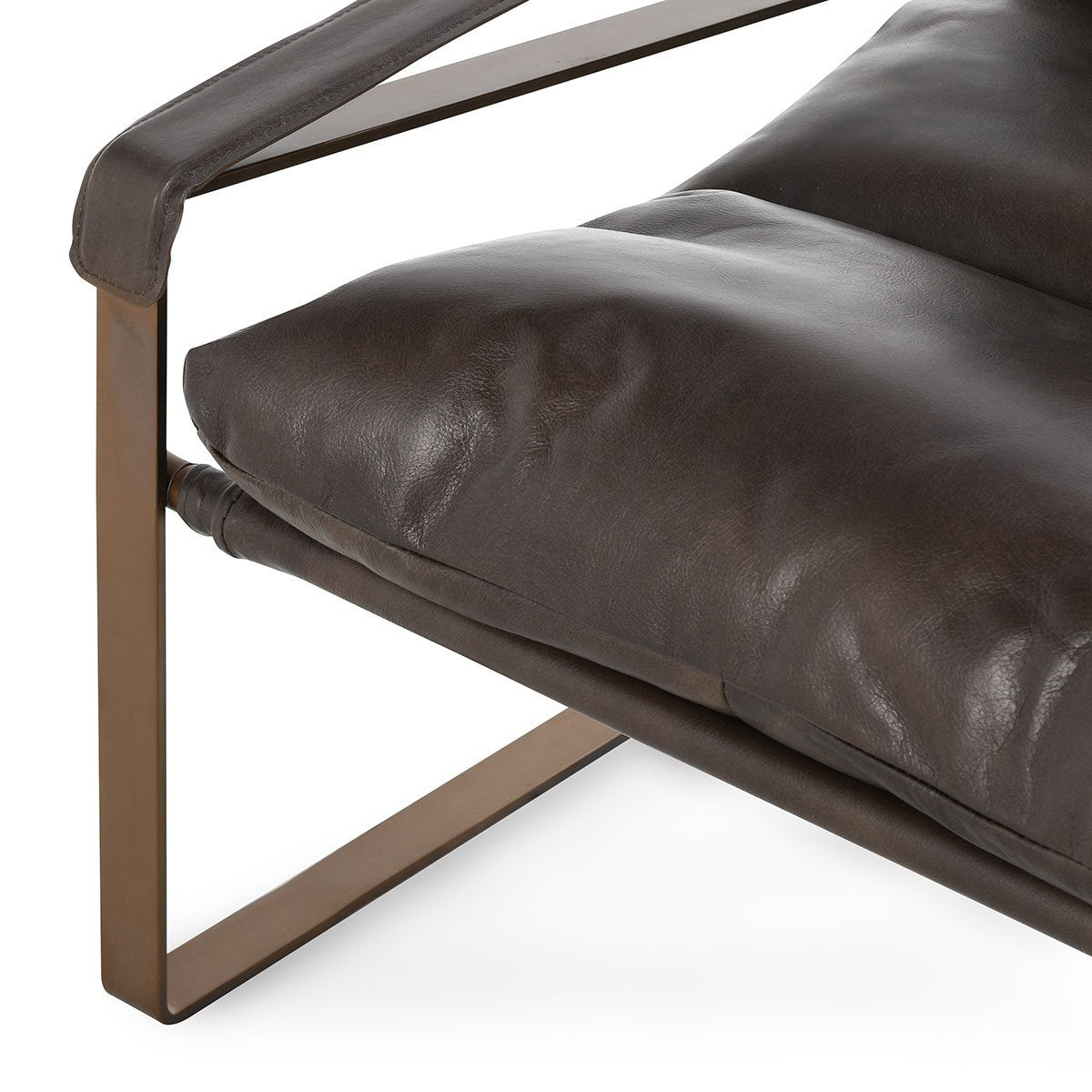 Morgan Accent Chair - Truffle Brown
