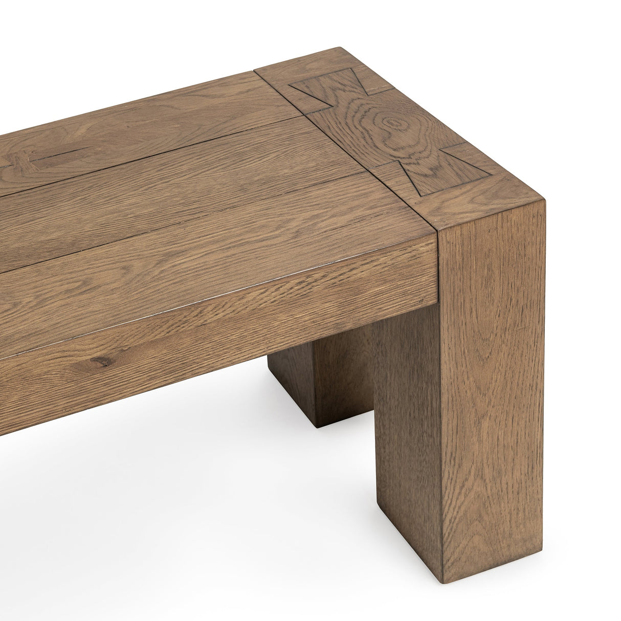 Bristol Bench - Café Brown by Classic Home at Eve Furniture