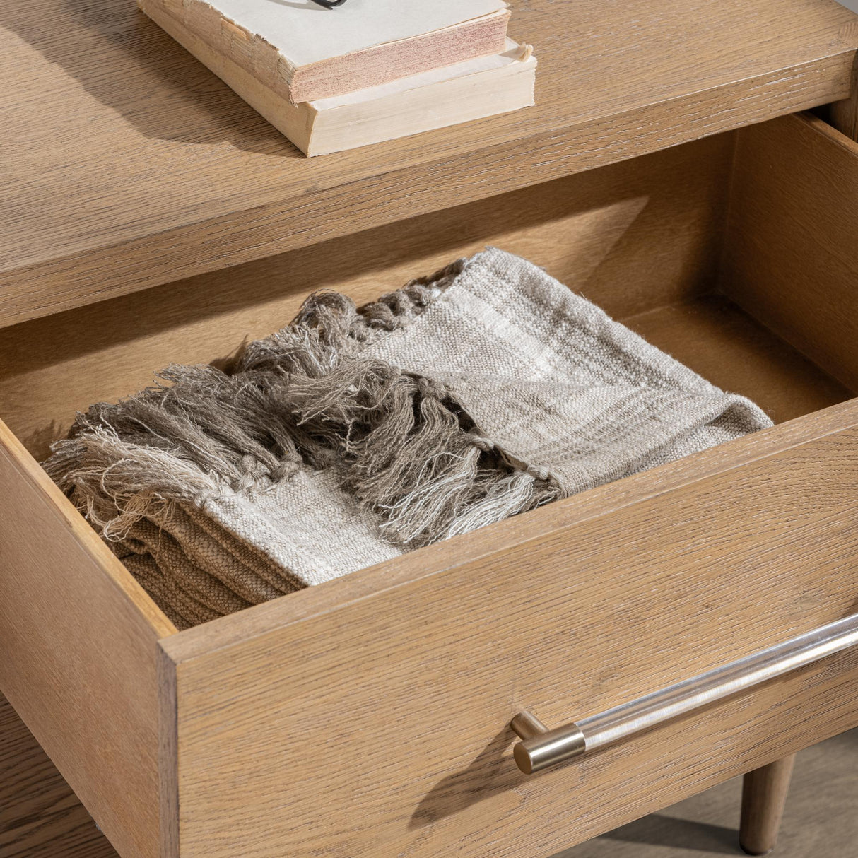 Alisen 2 Drawer Nightstand - Napa Grove