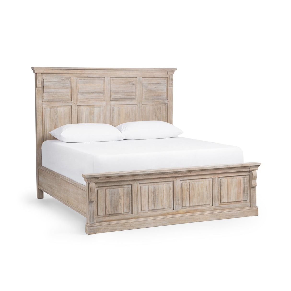 Adelaide Bed - Natural Cream Wash