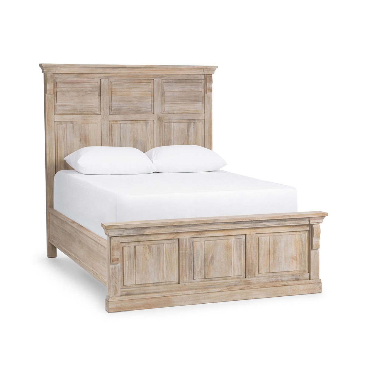 Adelaide Bed - Natural Cream Wash