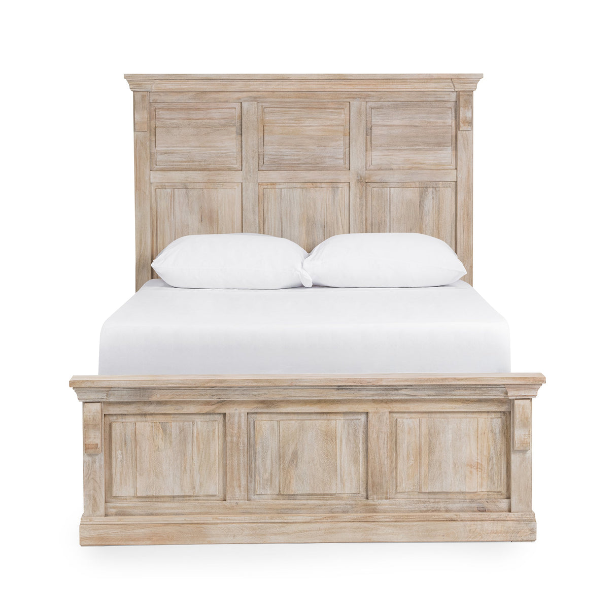 Adelaide Bed - Natural Cream Wash