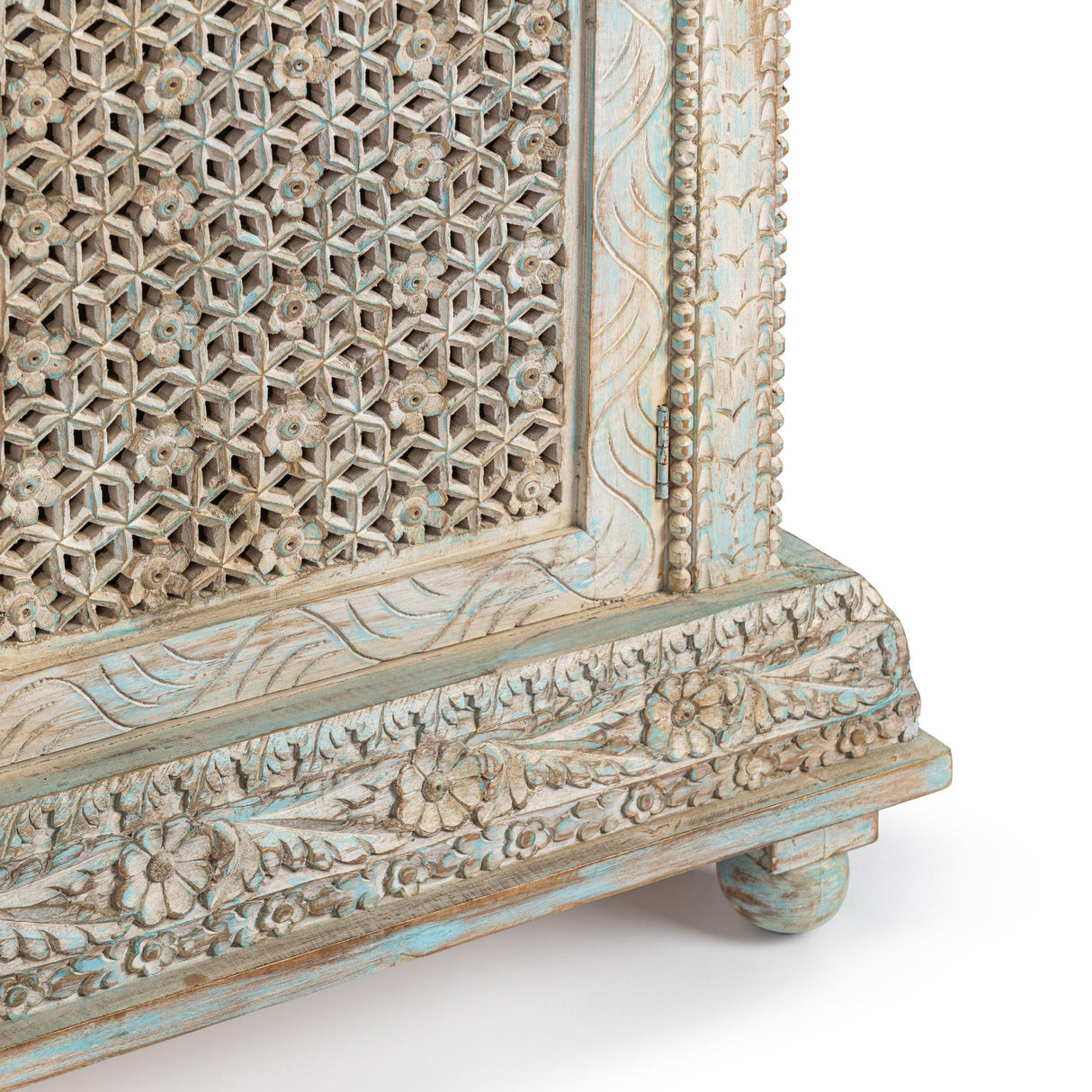 Beth 2 Door Cabinet - Seaside Blue by Classic Home at Eve Furniture