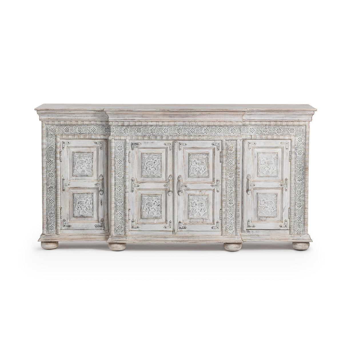 Arish 4 Door Cabinet - Heritage Cream by Classic Home at Eve Furniture