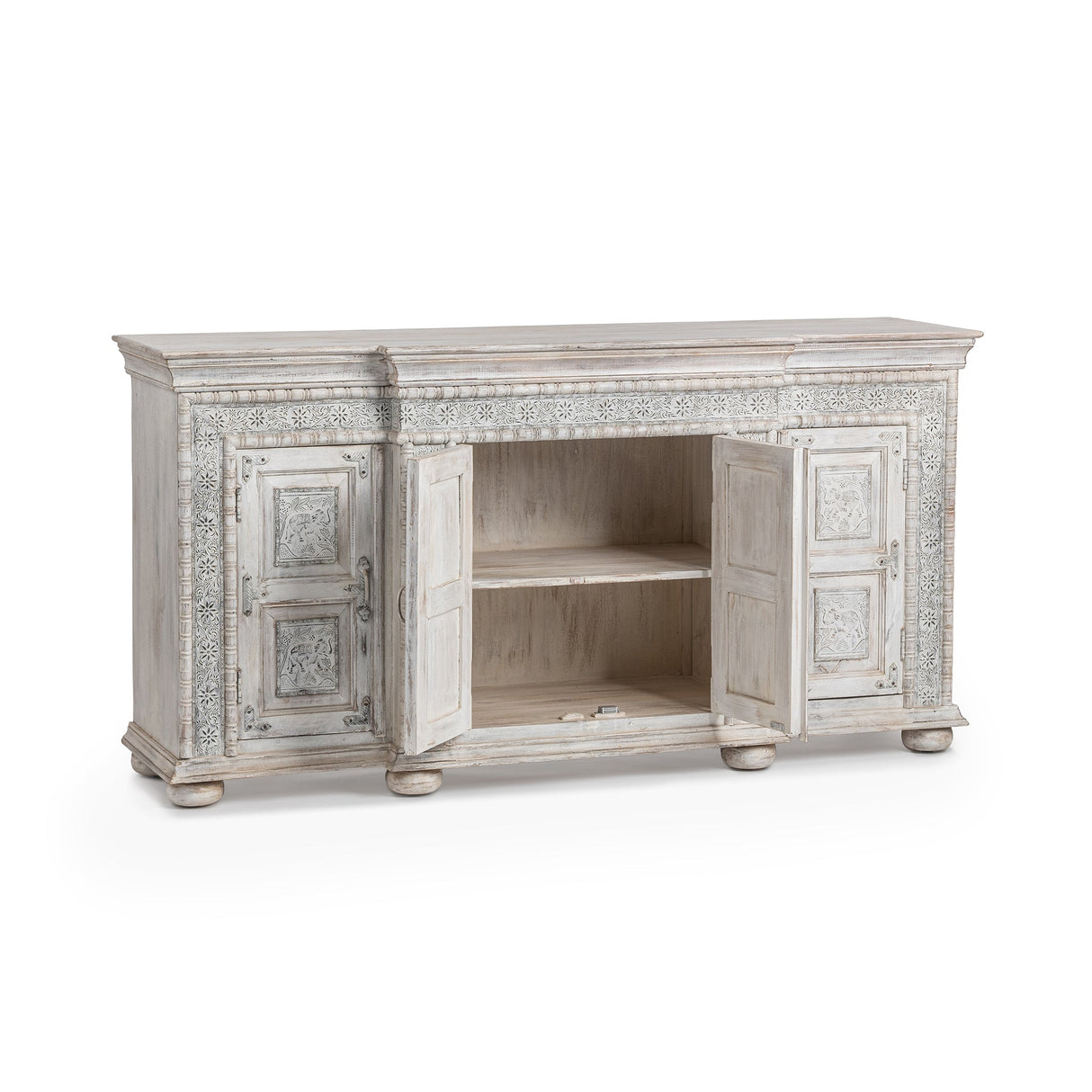 Arish 4 Door Cabinet - Heritage Cream by Classic Home at Eve Furniture