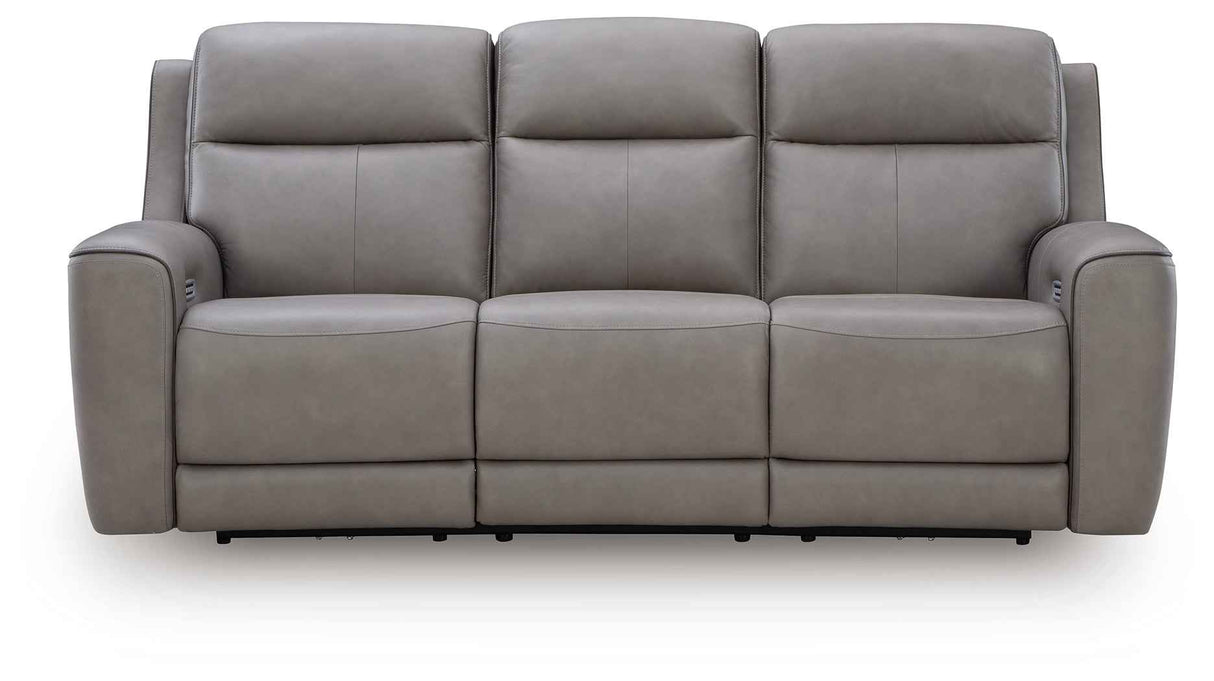 5Z-Comfort Coin Power Reclining Living Room Set by Ashley at Eve Furniture