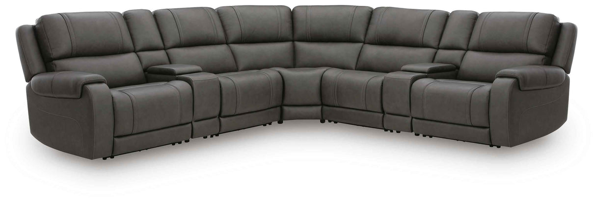 5Z - Pittson Anchor 7-Piece Power Reclining Sectional