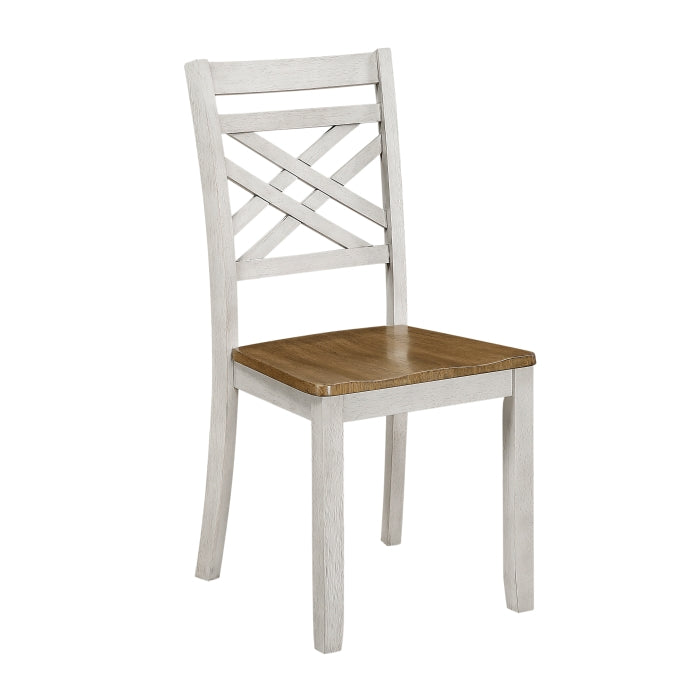 Tyler White 7pc Set (TB+6S) by Homelegance at Eve Furniture