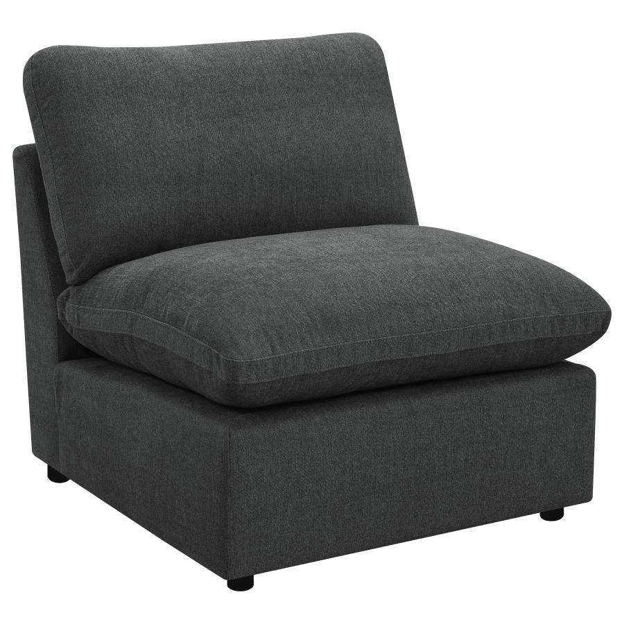 Collins Dark Grey 5-Piece Modular Power Reclining Sectional