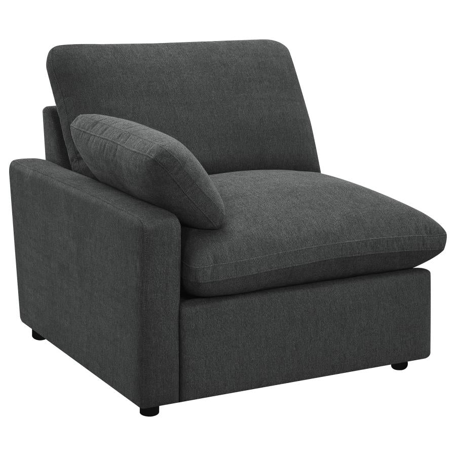 Collins Dark Grey 5-Piece Modular Power Reclining Sectional