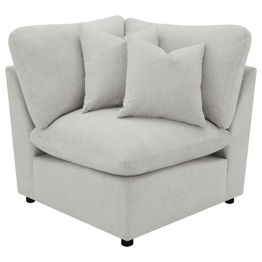 Collins Grey 5-piece Modular Power Reclining Sectional