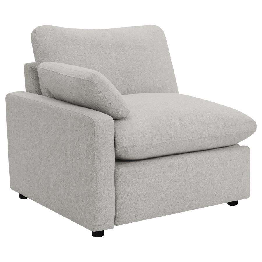Collins Grey 5-piece Modular Power Reclining Sectional