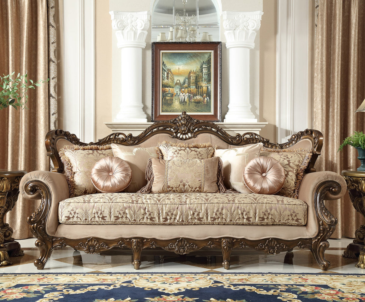 Homey Design HD-6935 Perfect Brown Sofa
