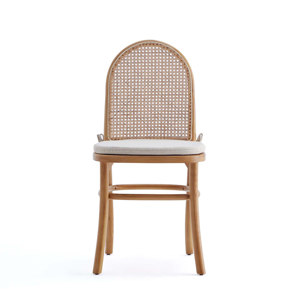 7-Piece Rockaway 70.86 Dining Set in Nature with 6 Paragon 1.0 Dining Chairs by Manhattan Comfort at Eve Furniture