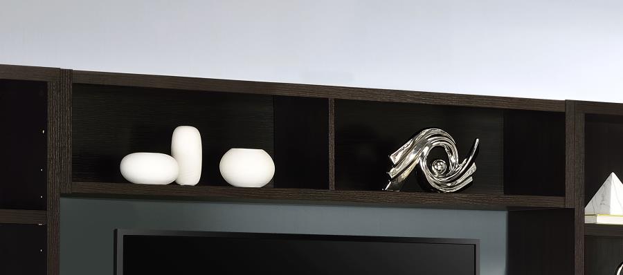 Lewes Cappuccino Bridge with 2 Encased Storage Compartments