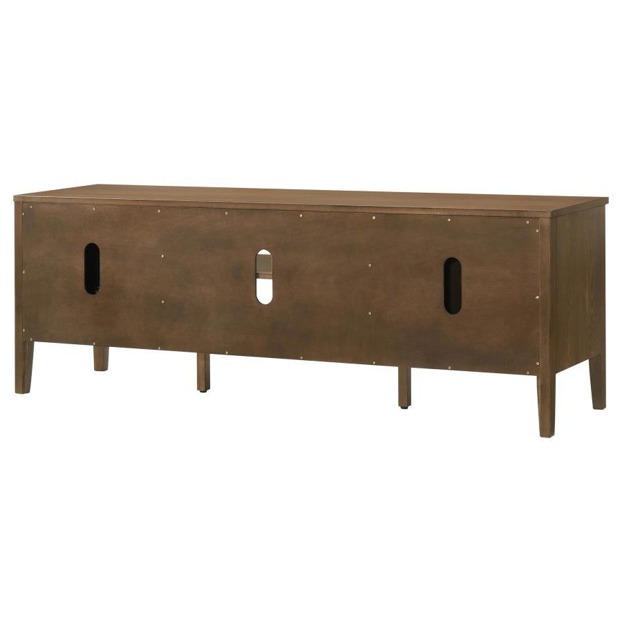 Thori Dark Brown 63-inch 2-door TV Stand Media Console