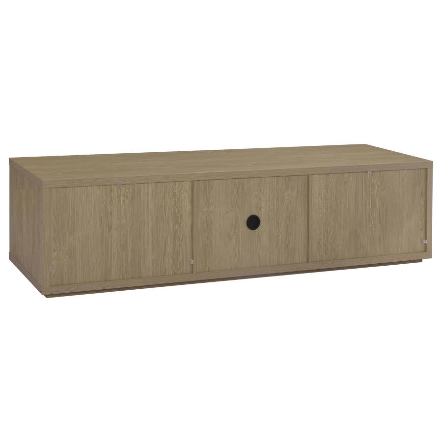 Ingram Latte 4-Door TV Stand for TVs up to 85 Inches by Coaster at Eve Furniture