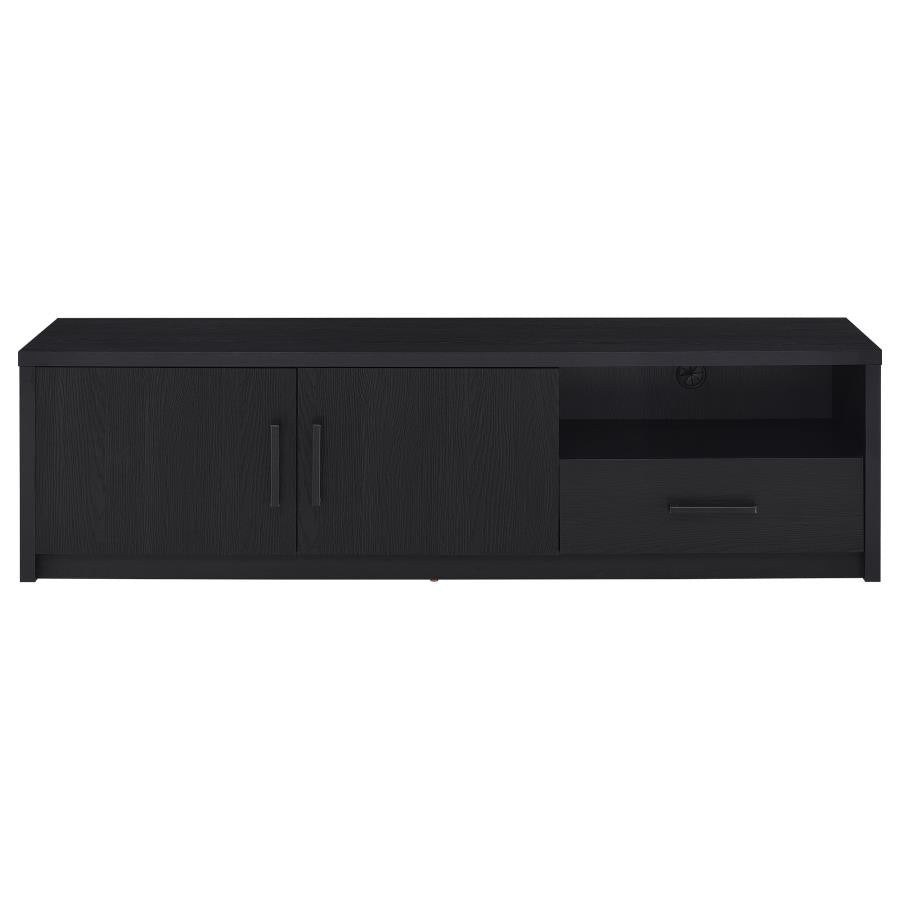 Murray Black 70-inch 2-Door TV Stand Media Console by Coaster at Eve Furniture
