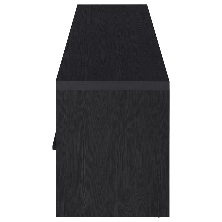 Murray Black 70-inch 2-Door TV Stand Media Console by Coaster at Eve Furniture