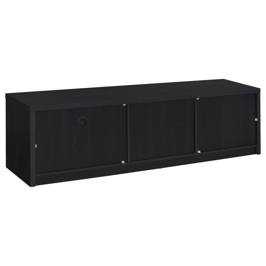 Murray Black 70-inch 2-Door TV Stand Media Console by Coaster at Eve Furniture