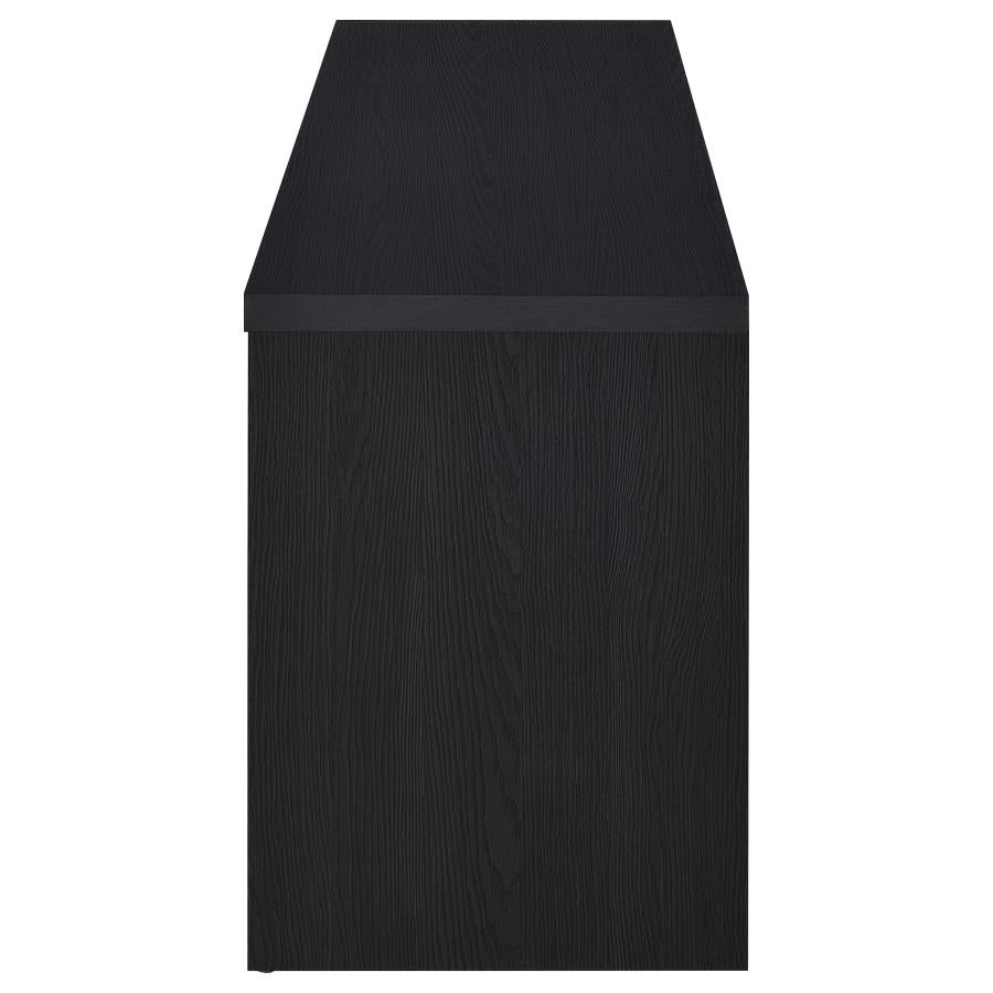 Winfield Black 78-inch 2-Door TV Stand Media Console by Coaster at Eve Furniture