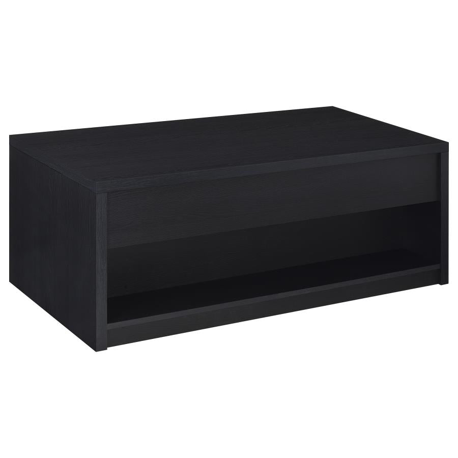 Knapp Black 2-Piece Lift Top Occasional Table Set