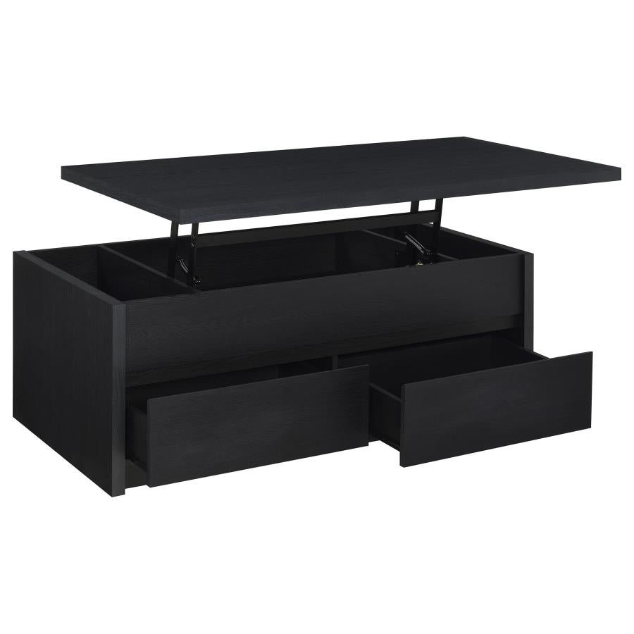 Knapp Black 3-Piece Lift Top Occasional Table Set