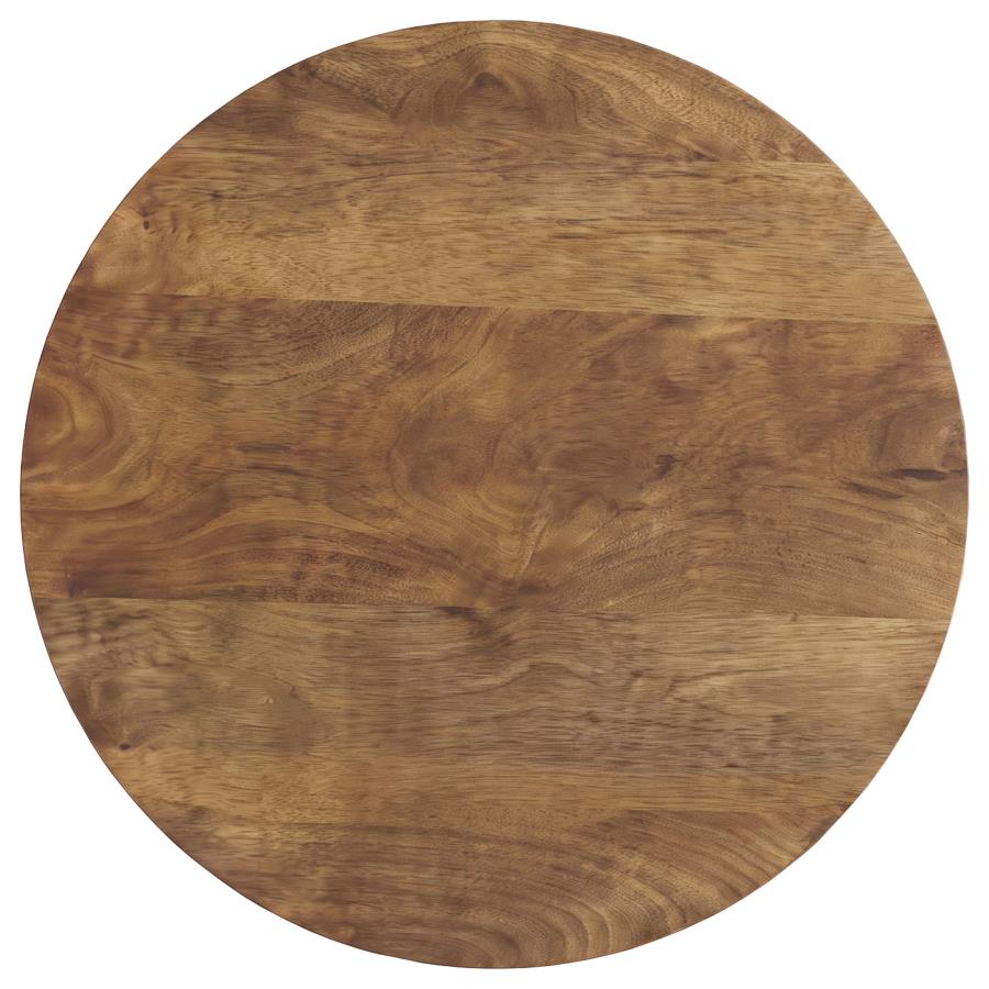 Coffey Light Brown 2-Piece Round Occasional Table Set by Coaster at Eve Furniture