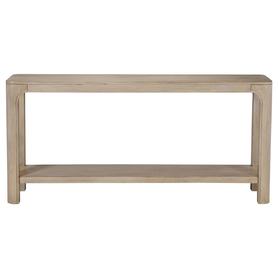 Solano Weathered Mango 64-inch Entryway Console Sofa Table