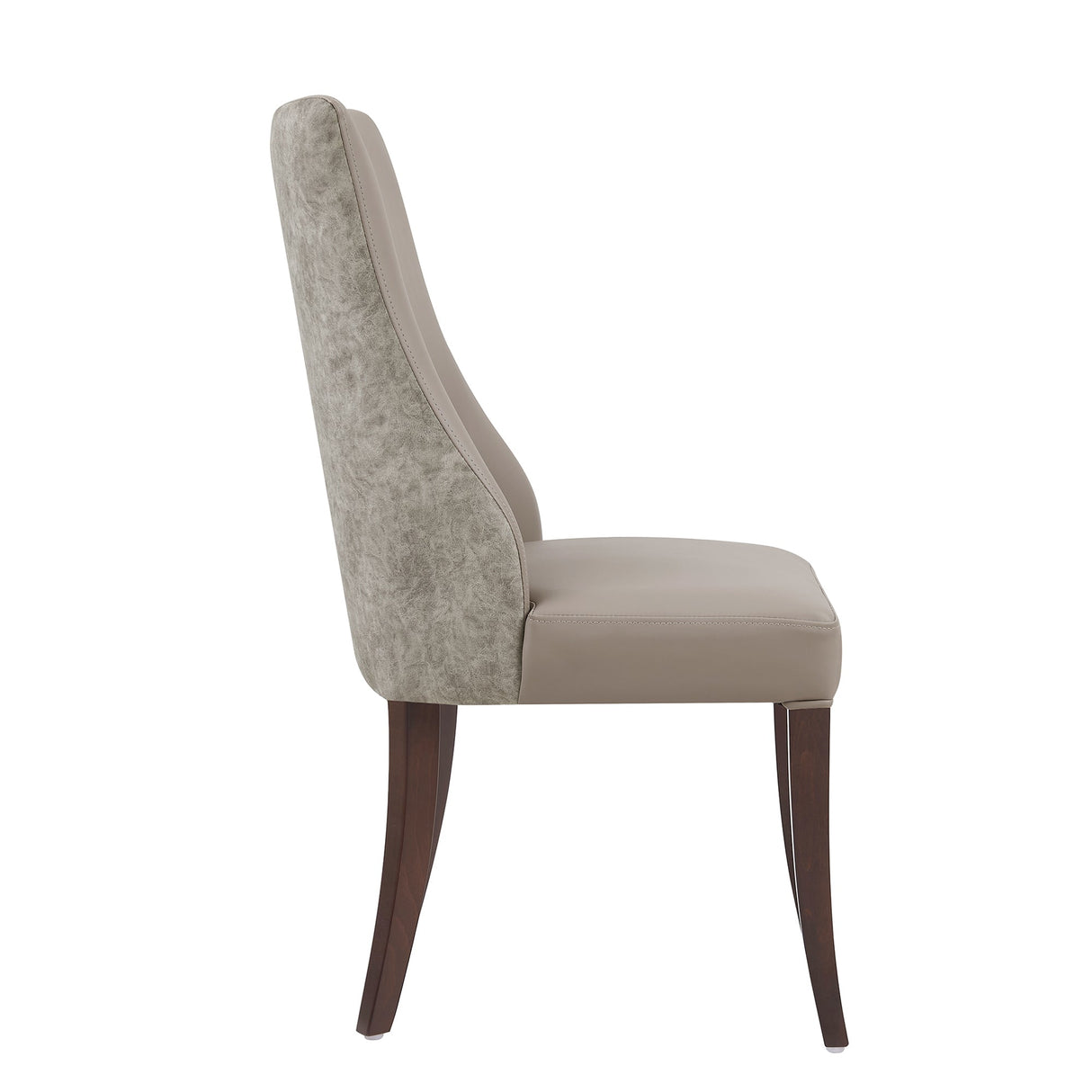 8-Piece Connie Dining Chair and Arm Chair in Taupe by Manhattan Comfort at Eve Furniture