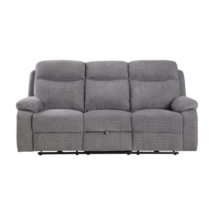 Centric Grey 2pc Set: Sofa, Love (Power) by Homelegance at Eve Furniture