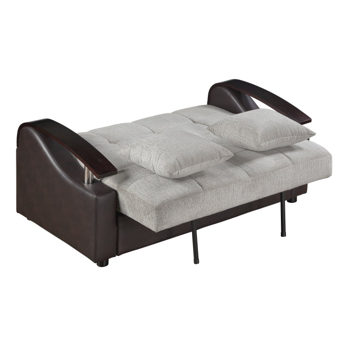 Hybrid 2pc Set: Sofa, Love by Homelegance at Eve Furniture