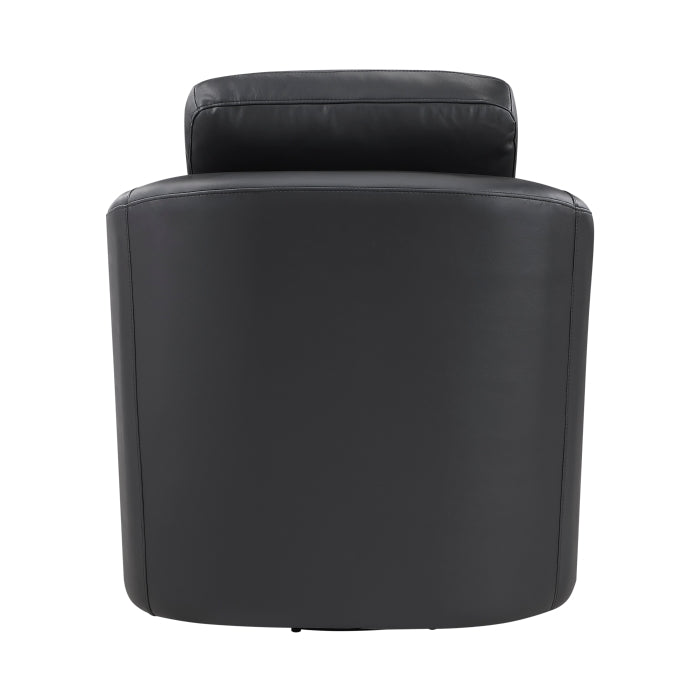 Vantage Black Swivel Chair by Homelegance at Eve Furniture