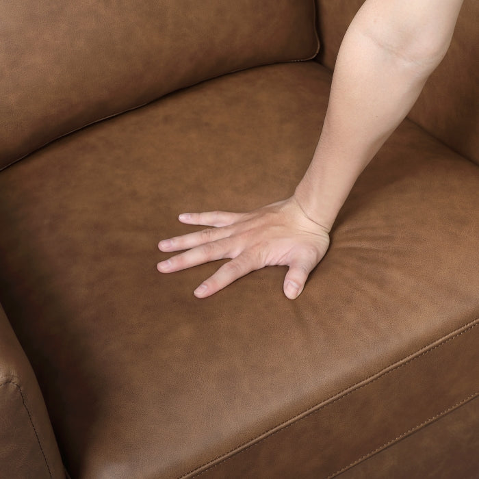 Vantage Dark Brown Swivel Chair by Homelegance at Eve Furniture
