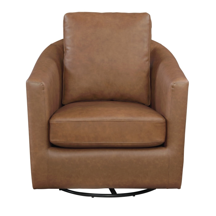 Vantage Dark Brown Swivel Chair by Homelegance at Eve Furniture