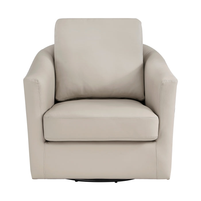 Vantage Dark Brown Swivel Chair by Homelegance at Eve Furniture