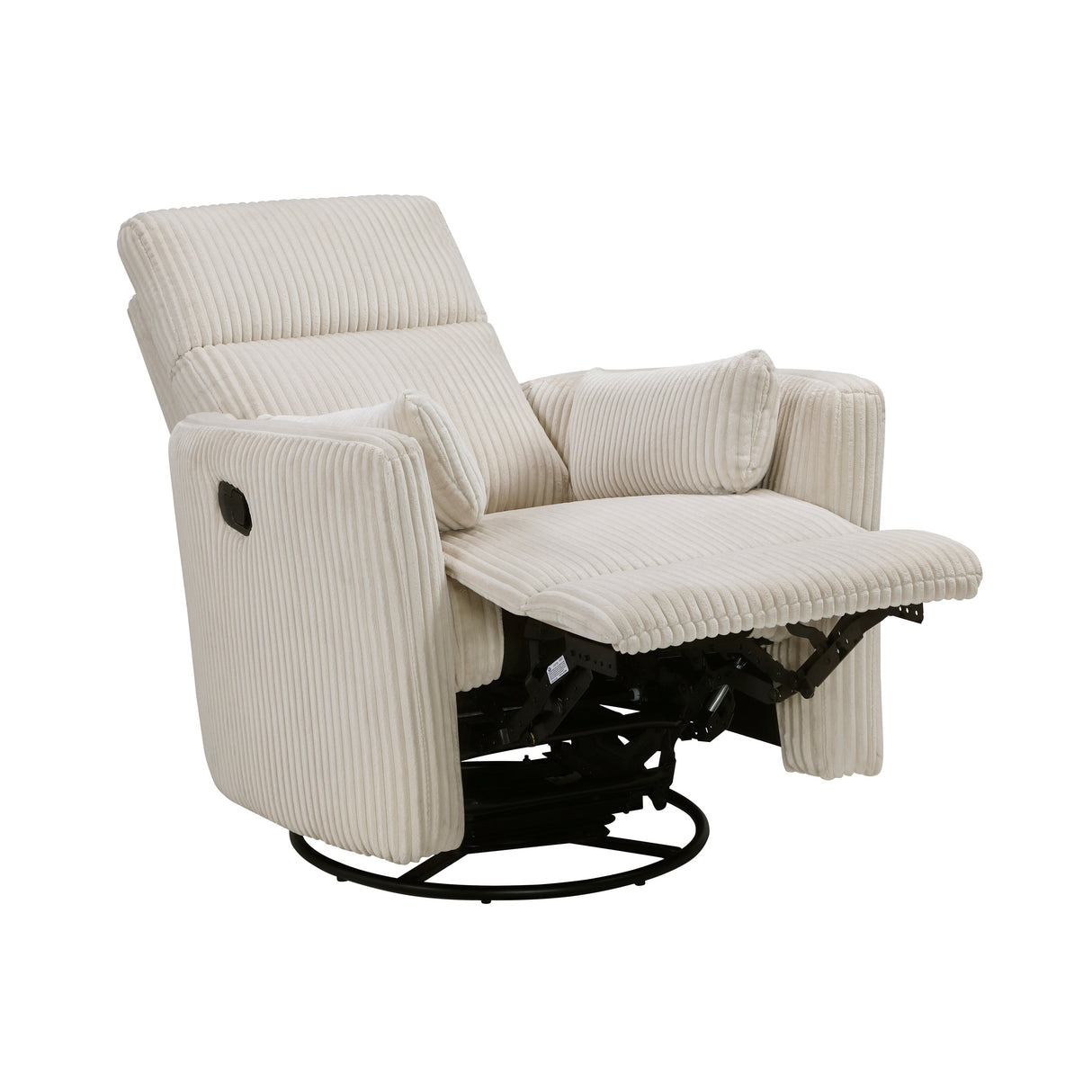 Traverse Beige Swivel Glider Reclining Chair