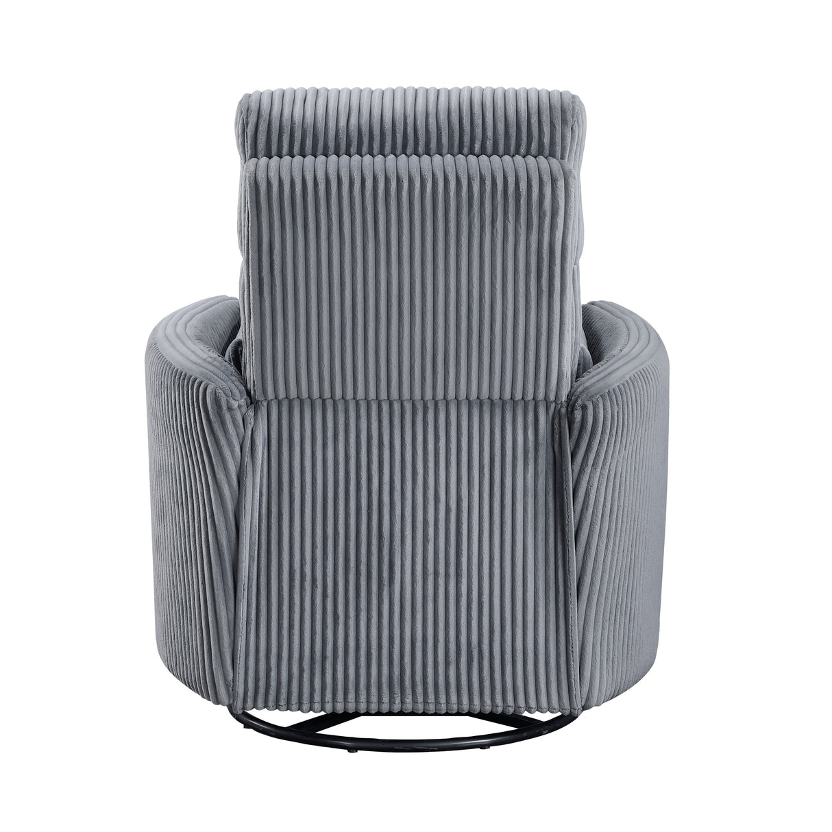 Traverse Gray Swivel Glider Reclining Chair
