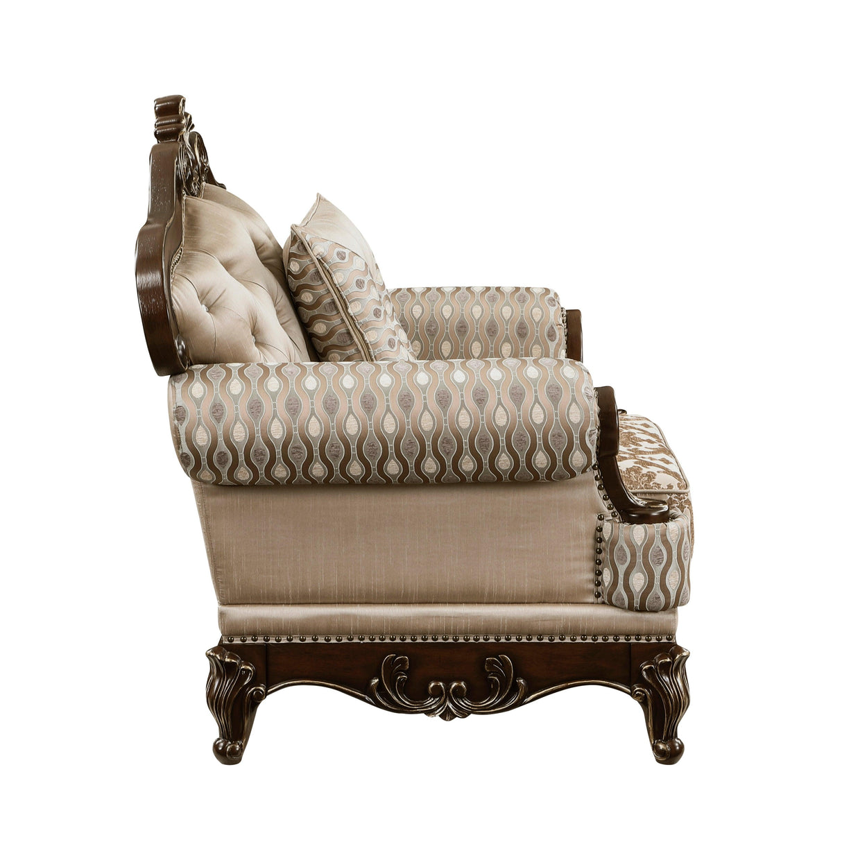 Balthasar Brown Chair by Homelegance at Eve Furniture