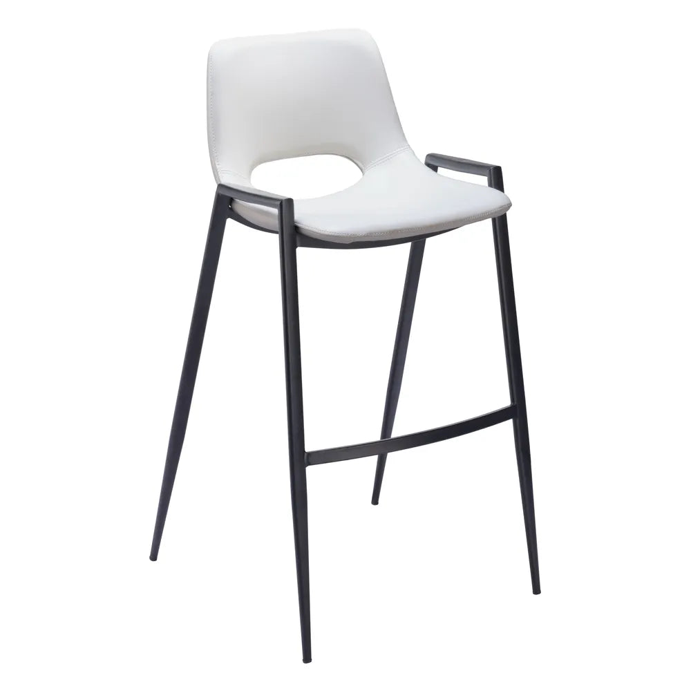 Desi Barstool White