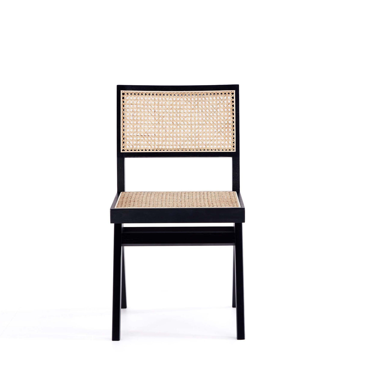 9-Piece Rockaway 70.86 Dining Set in Black with 8 Hamlet Side and Arm Chairs by Manhattan Comfort at Eve Furniture