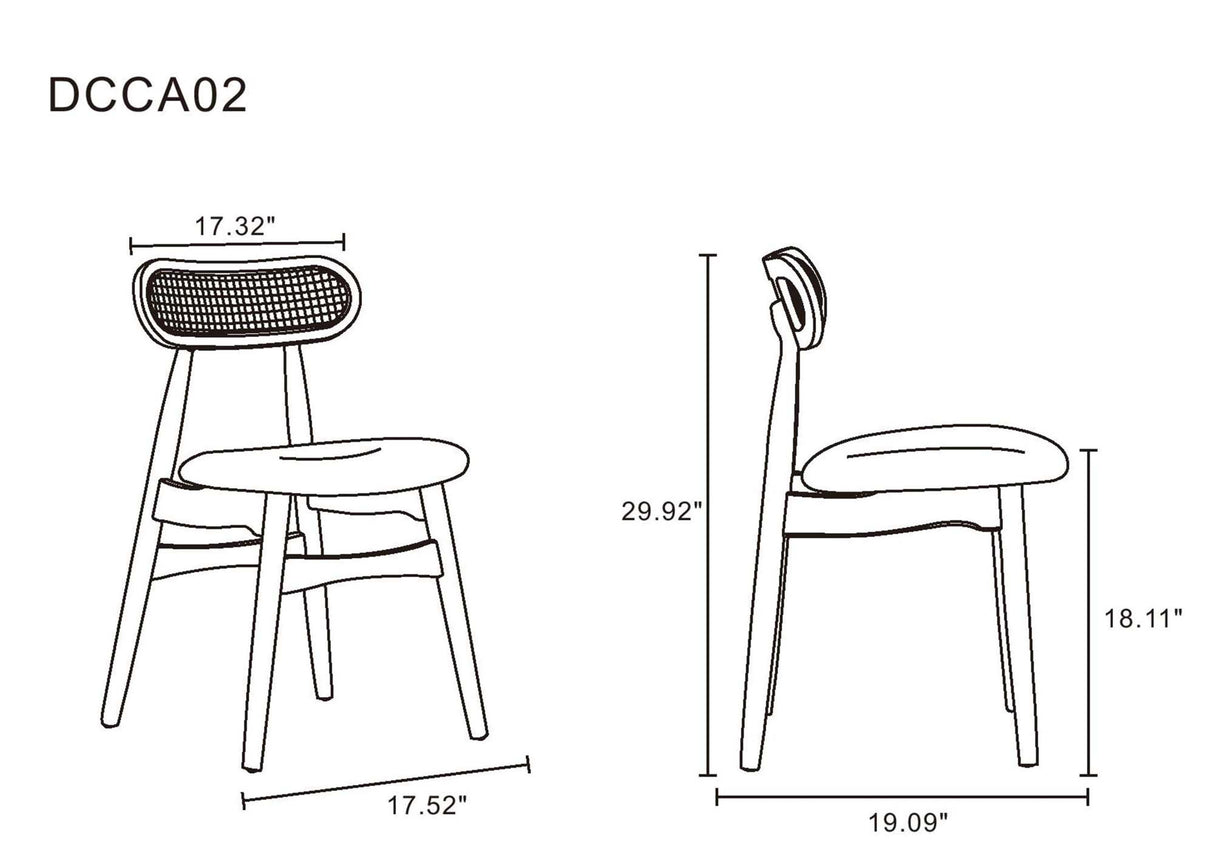 9-Piece Rockaway 70.86 Dining Set in Black with 8 Paragon 1.0 Dining Chairs by Manhattan Comfort at Eve Furniture