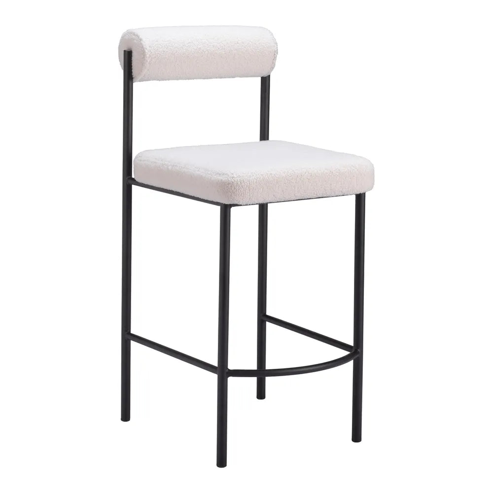 Livorno Counter Stool Ivory
