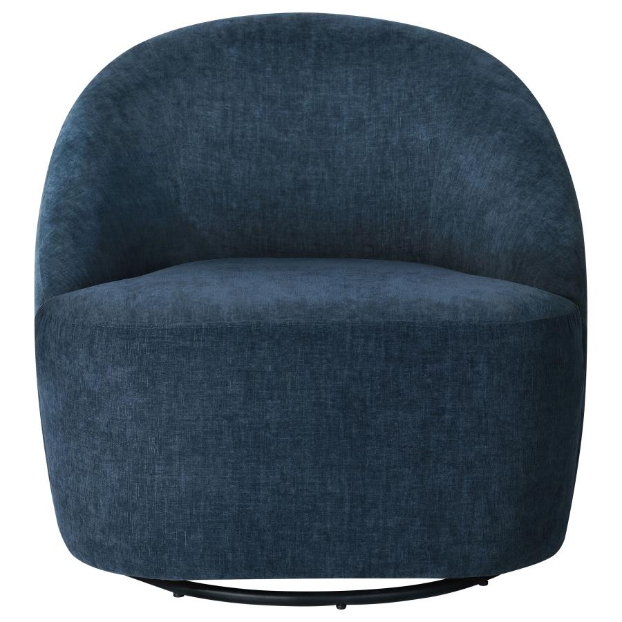 Leon Navy Accent Chair by Coaster at Eve Furniture